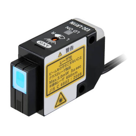 OMRON E3C-LR11N 2M E3C-LR11N 2M E3C 2058E E3CLR11N2M OMRON Laser sensor head, coaxial retro-reflective, 7 m, variable spot, 2 m..